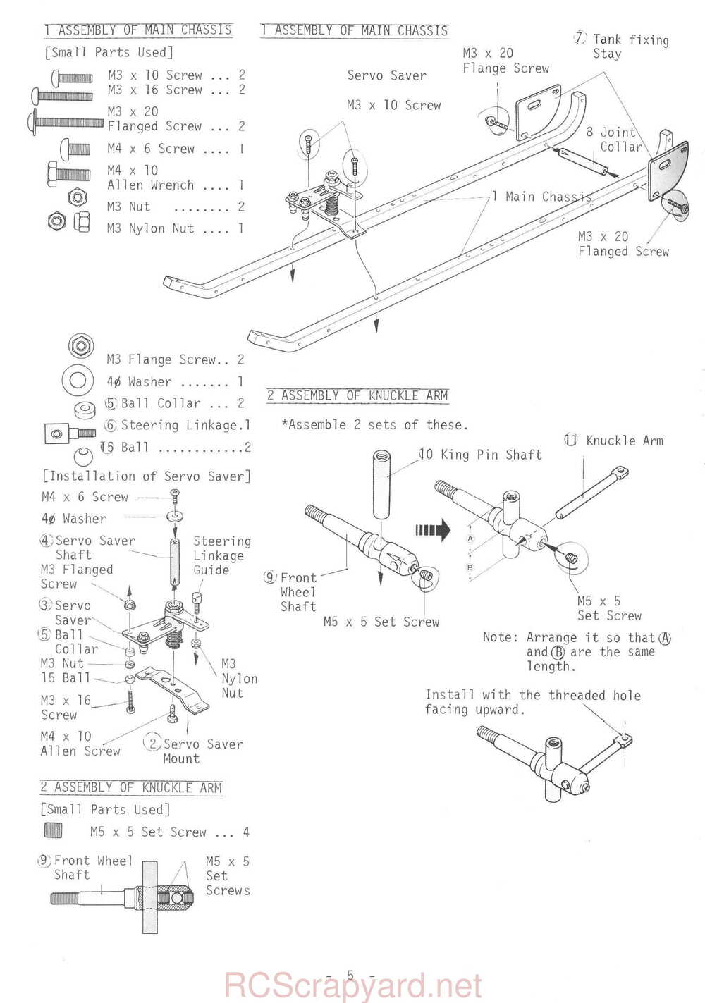 Kyosho - 3048-3049 - Impacta-Baja Mint-Las-Vegas - Circuit-2000 - Manual - Page 05