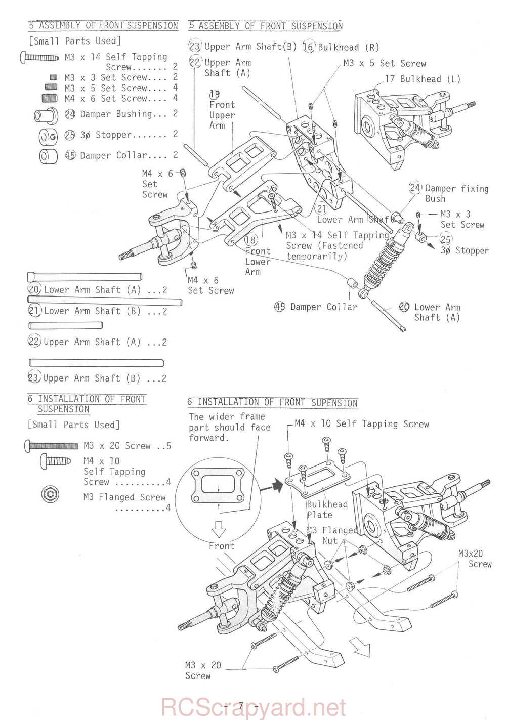 Kyosho - 3048-3049 - Impacta-Baja Mint-Las-Vegas - Circuit-2000 - Manual - Page 07