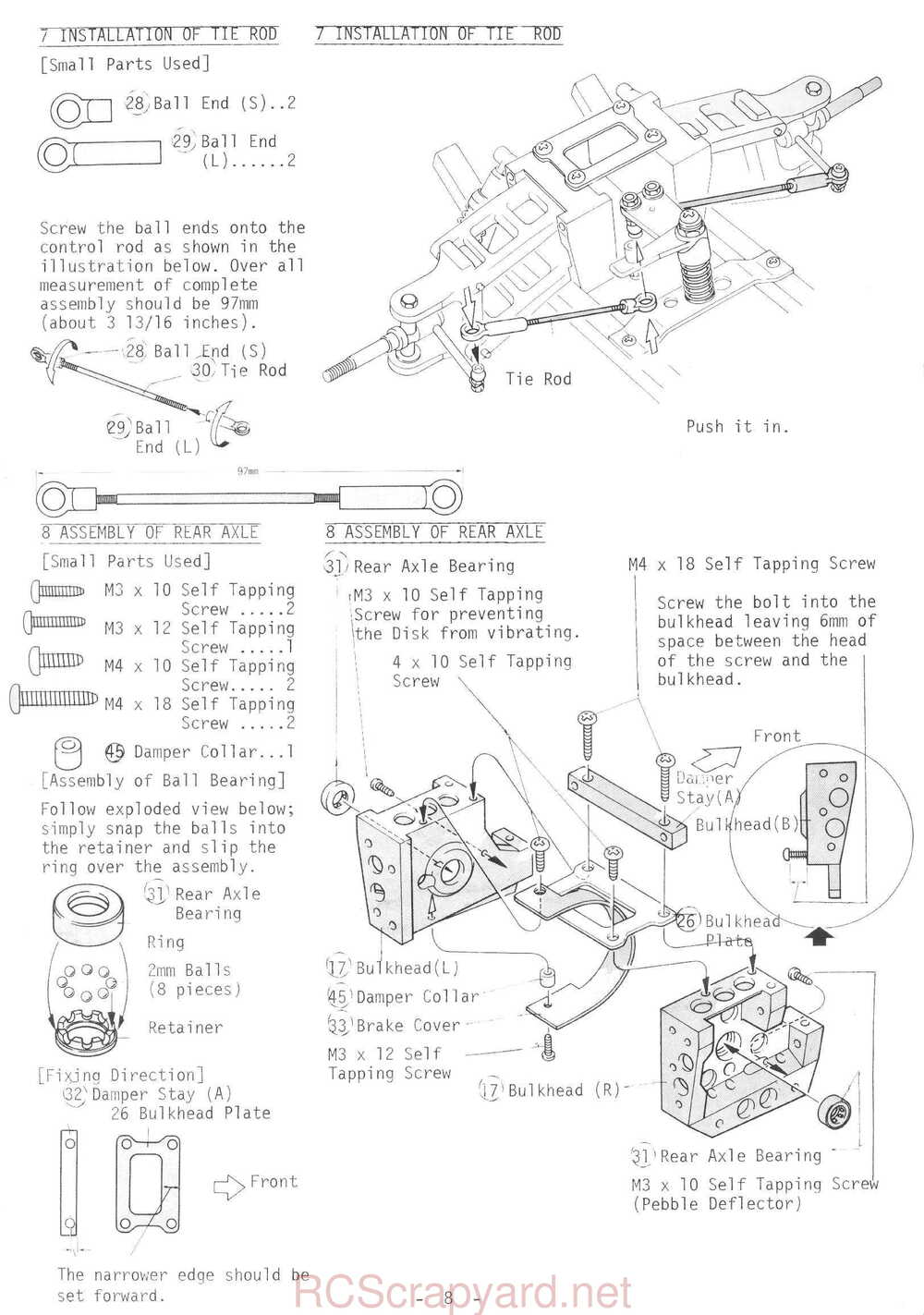 Kyosho - 3048-3049 - Impacta-Baja Mint-Las-Vegas - Circuit-2000 - Manual - Page 08