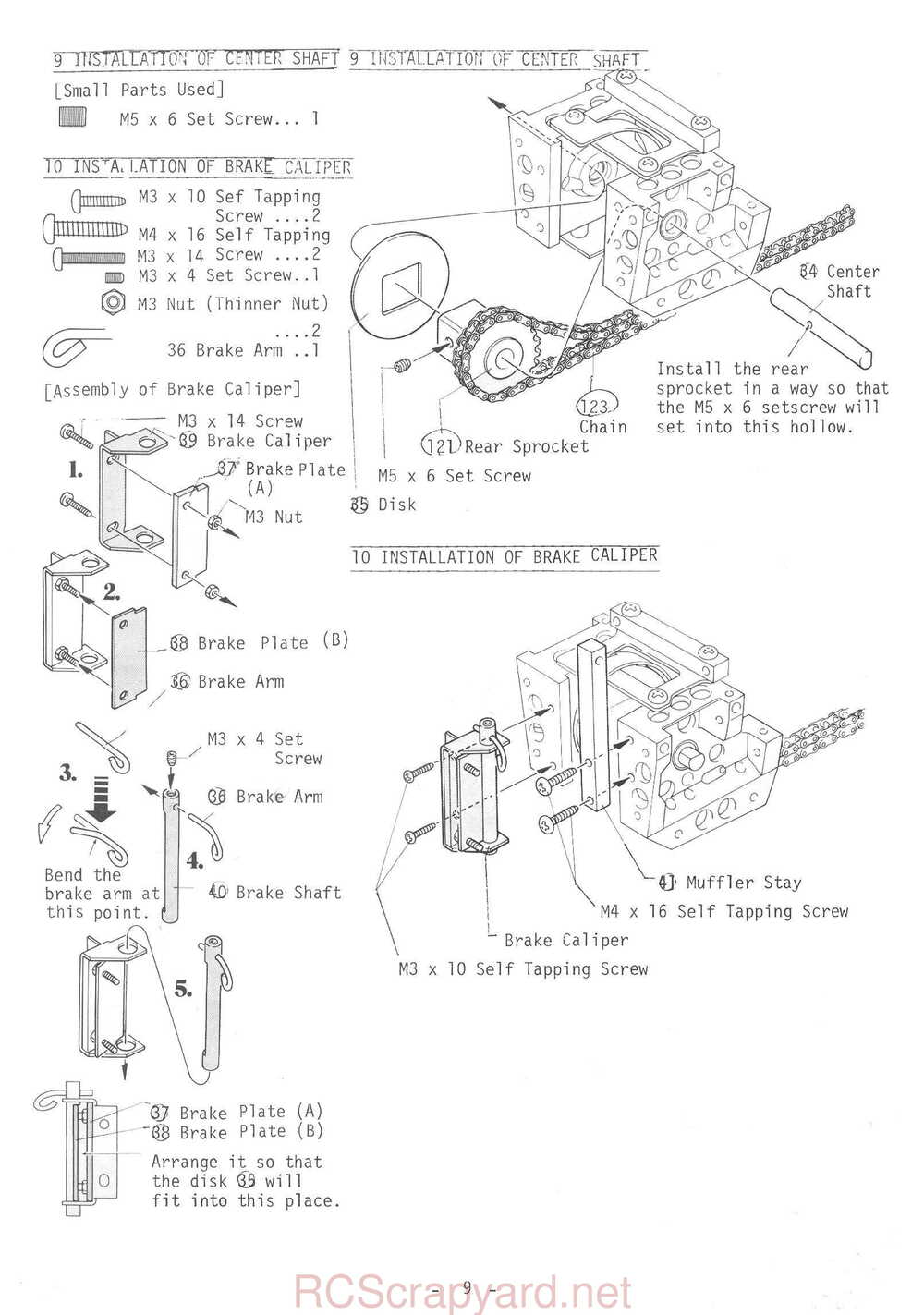 Kyosho - 3048-3049 - Impacta-Baja Mint-Las-Vegas - Circuit-2000 - Manual - Page 09