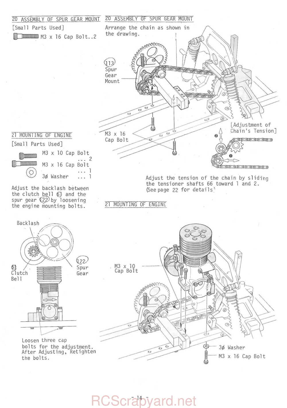 Kyosho - 3048-3049 - Impacta-Baja Mint-Las-Vegas - Circuit-2000 - Manual - Page 14