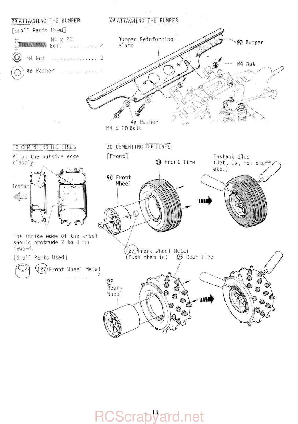 Kyosho - 3048-3049 - Impacta-Baja Mint-Las-Vegas - Circuit-2000 - Manual - Page 18