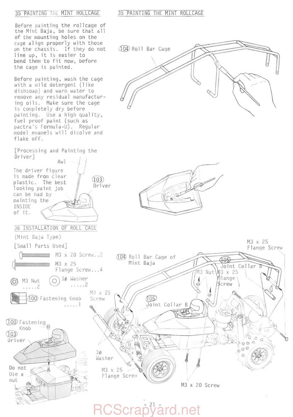 Kyosho - 3048-3049 - Impacta-Baja Mint-Las-Vegas - Circuit-2000 - Manual - Page 21