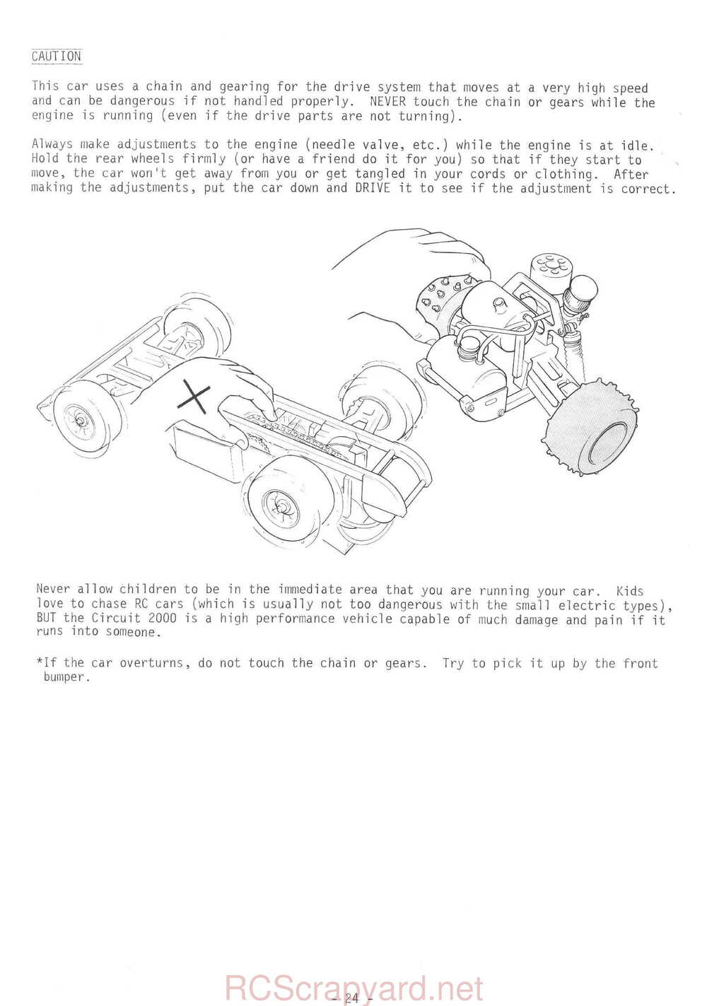 Kyosho - 3048-3049 - Impacta-Baja Mint-Las-Vegas - Circuit-2000 - Manual - Page 24