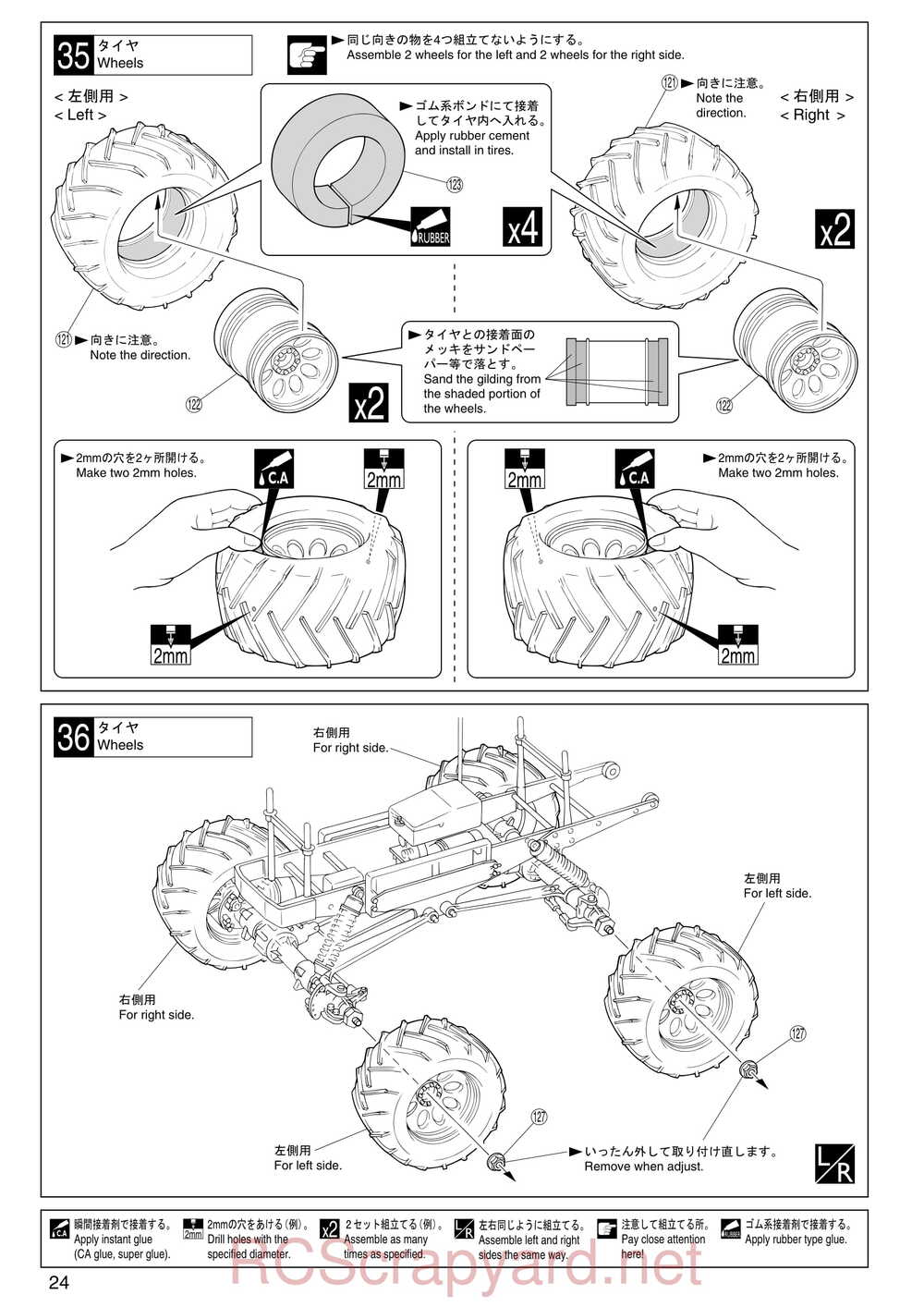 Kyosho - 30521b - Twin-Force - Manual - Page 24