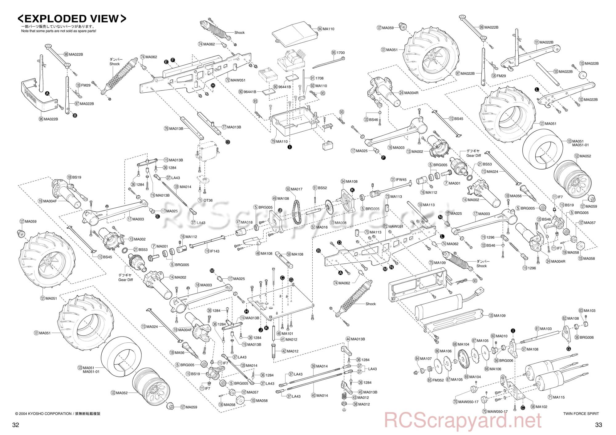 Kyosho - 30522b - Twin-Forcec-SP - Manual - Page 32