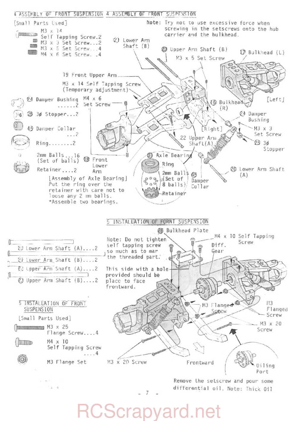Kyosho - 3058-3059 - Vanning - Presto - Integra-4WD - V1 - Manual - Page 07
