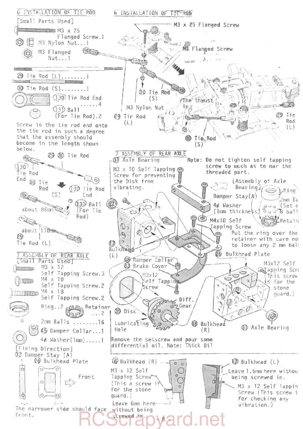 Kyosho - 3058-3059 - Vanning - Presto - Integra-4WD - V1 - Manual - Page 08