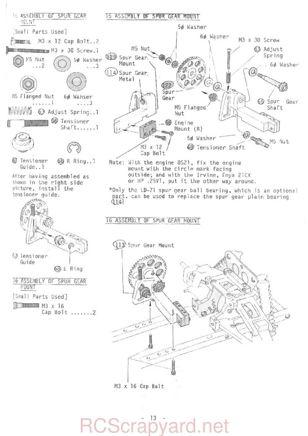 Kyosho - 3058-3059 - Vanning - Presto - Integra-4WD - V1 - Manual - Page 13