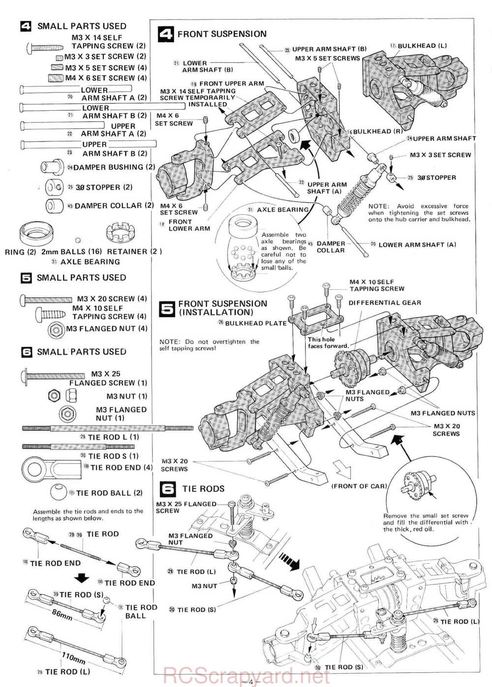 Kyosho - 3058-3059 - Vanning - Presto - Integra-4WD - V2 - Manual - Page 04