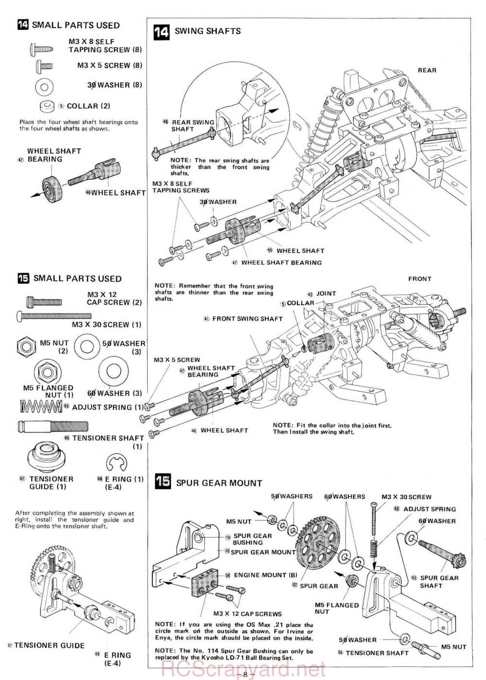 Kyosho - 3058-3059 - Vanning - Presto - Integra-4WD - V2 - Manual - Page 08
