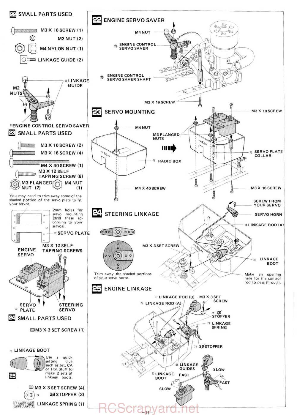 Kyosho - 3058-3059 - Vanning - Presto - Integra-4WD - V2 - Manual - Page 11