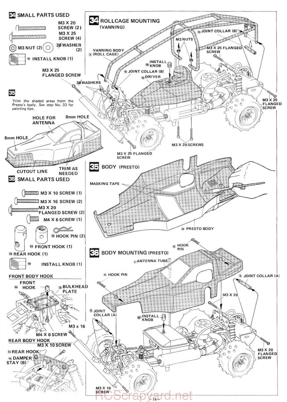 Kyosho - 3058-3059 - Vanning - Presto - Integra-4WD - V2 - Manual - Page 14