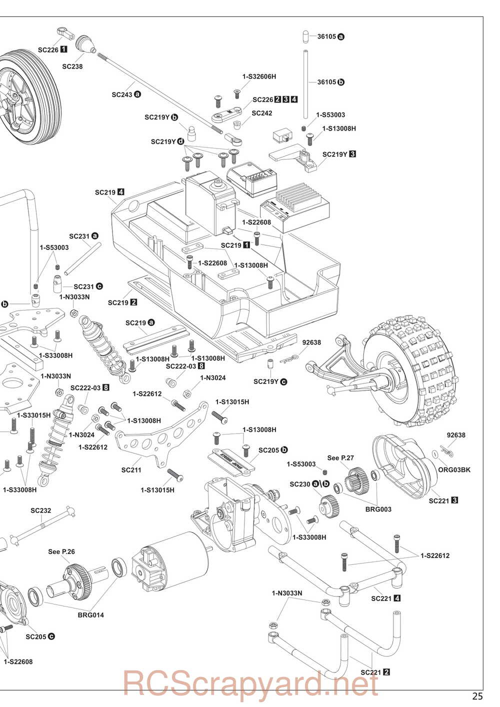 Kyosho - 30613 - Scorpion 2014 - Manual - Page 25