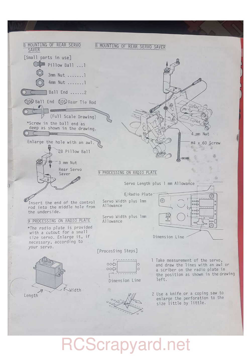 Kyosho - 3067 - Progress 4WDS - Manual - Page 09