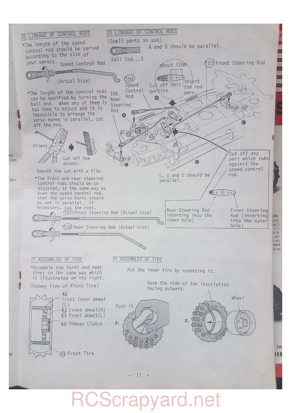 Kyosho - 3067 - Progress 4WDS - Manual - Page 17