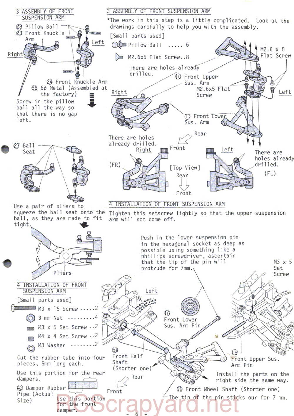 Kyosho - 3068 - Gallop-4WDS - Manual - Page 06