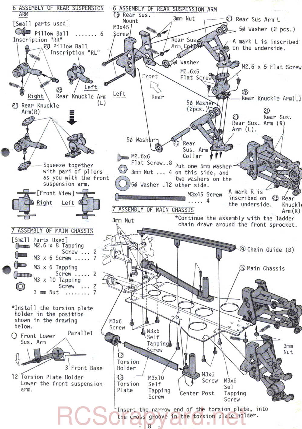 Kyosho - 3068 - Gallop-4WDS - Manual - Page 08