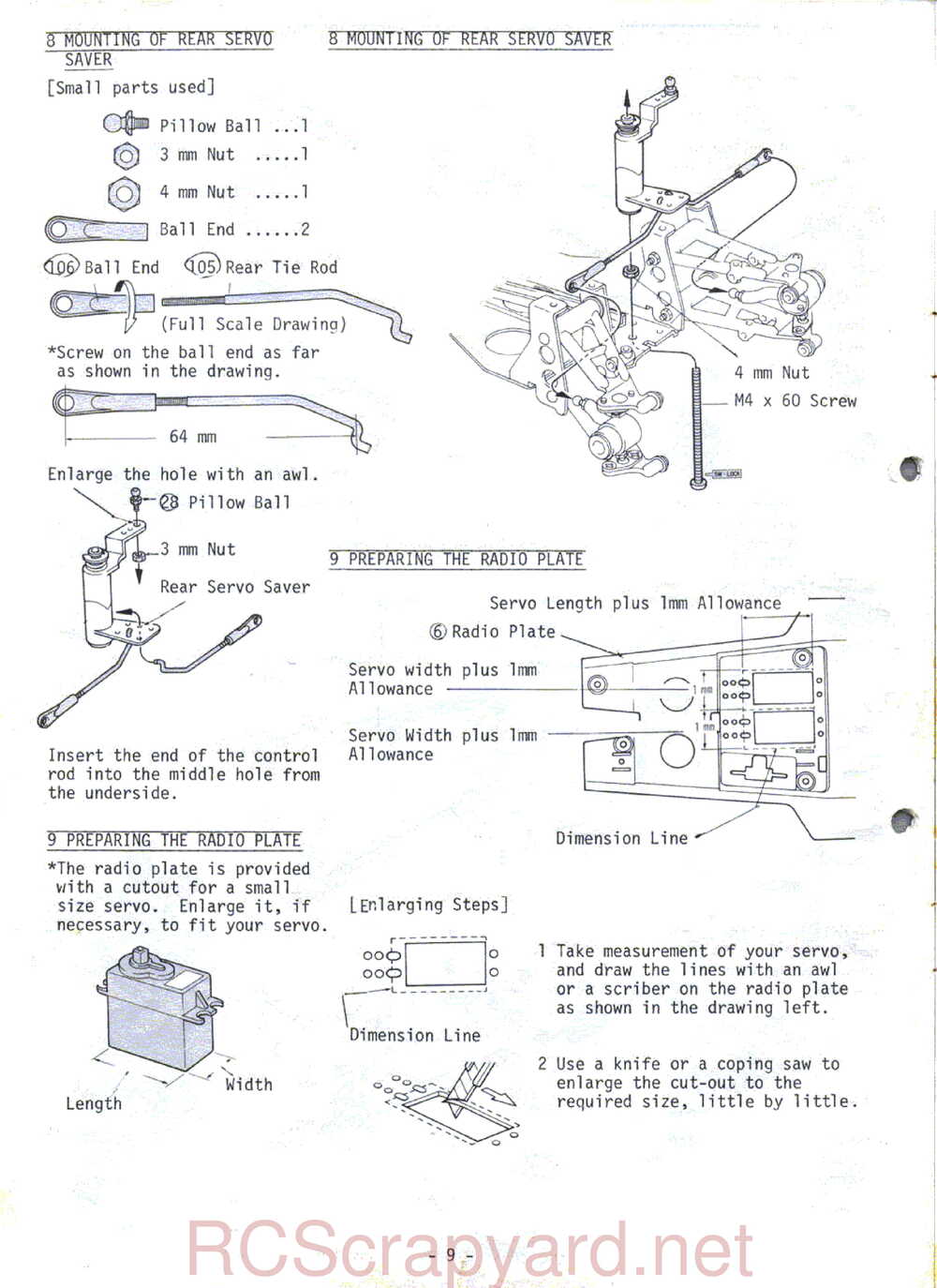 Kyosho - 3068 - Gallop-4WDS - Manual - Page 09