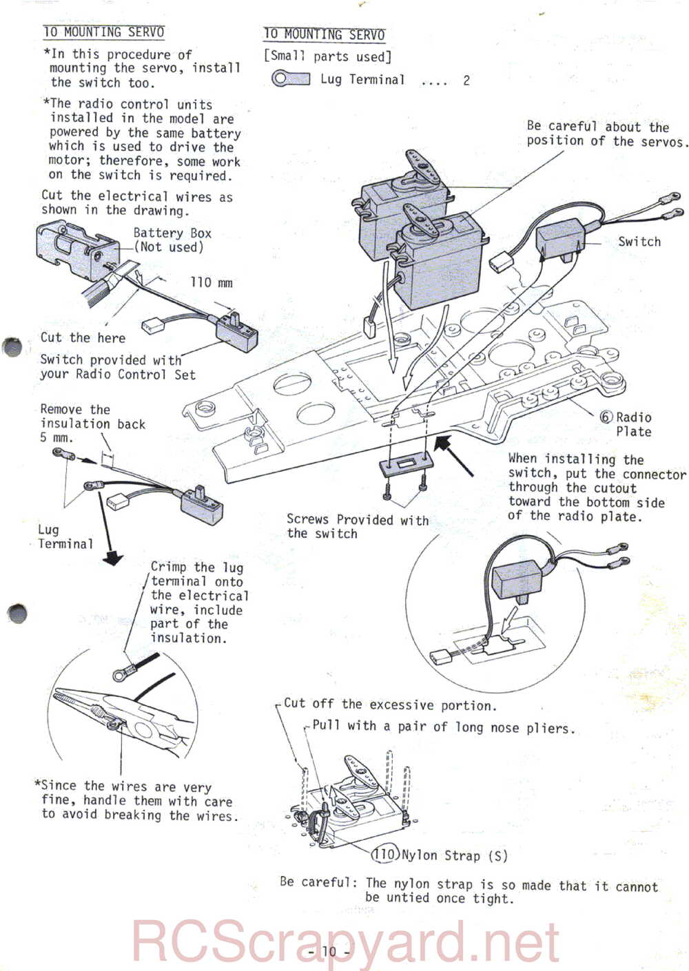Kyosho - 3068 - Gallop-4WDS - Manual - Page 10