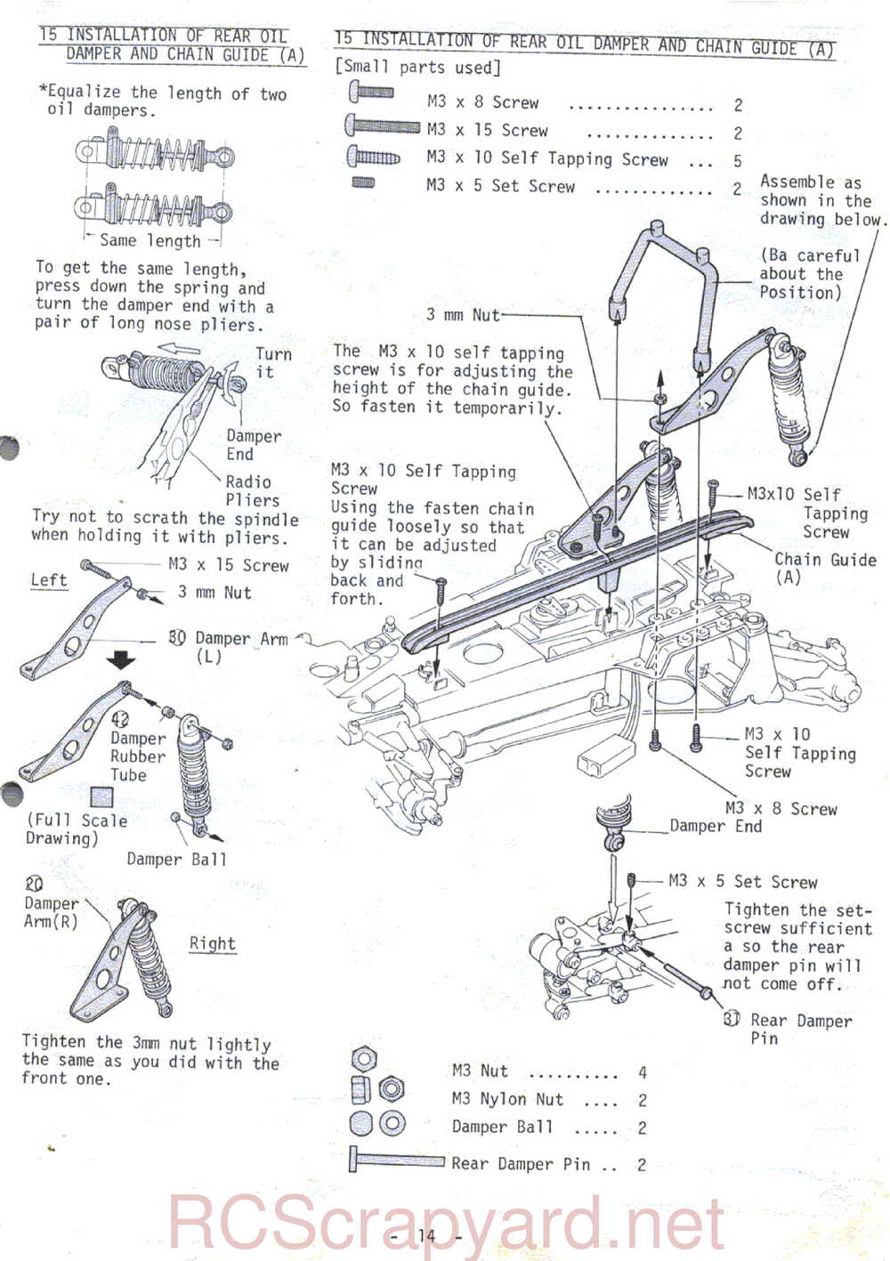 Kyosho - 3068 - Gallop-4WDS - Manual - Page 14