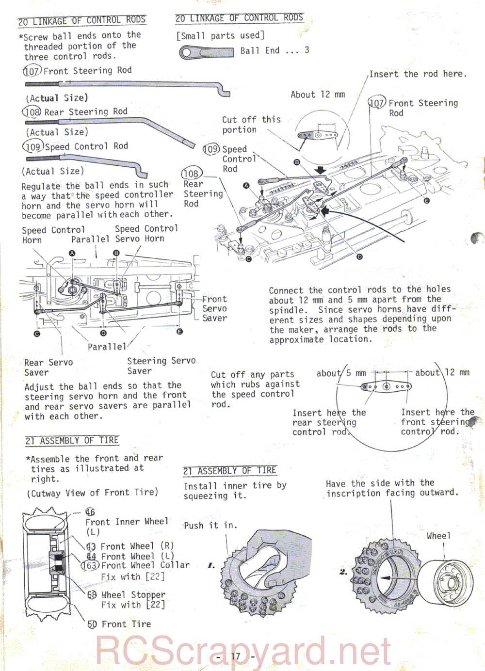 Kyosho - 3068 - Gallop-4WDS - Manual - Page 17