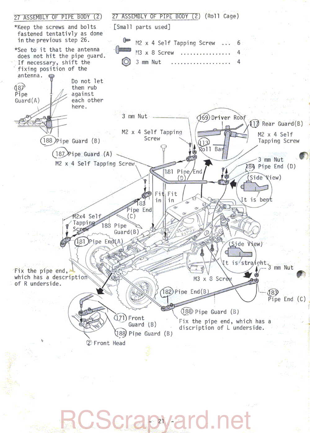 Kyosho - 3068 - Gallop-4WDS - Manual - Page 21