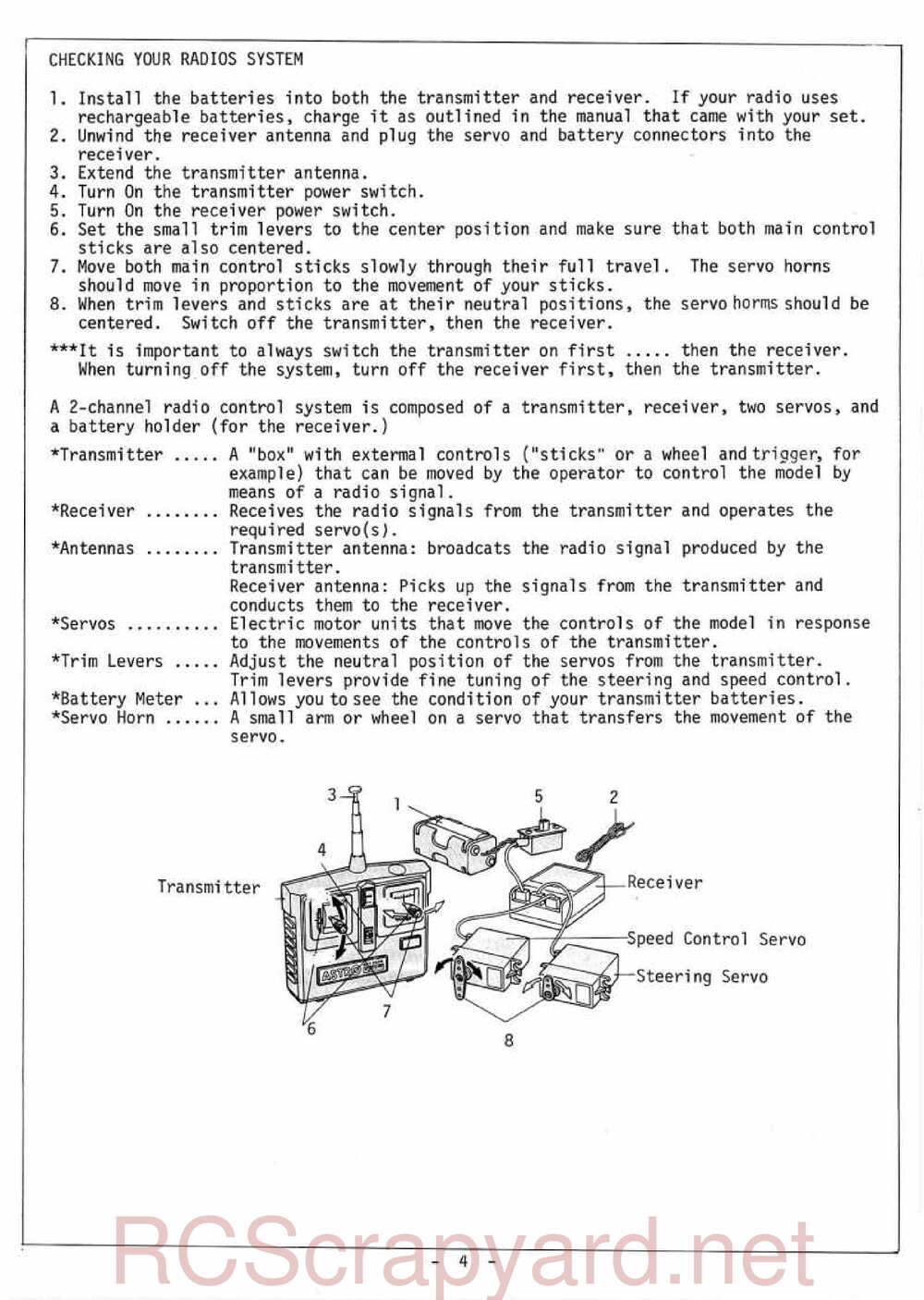 Kyosho - 3069 - Gallop MkII - Manual - Page 04