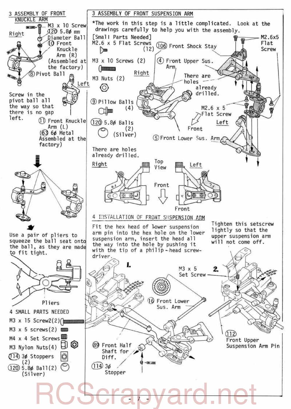 Kyosho - 3069 - Gallop MkII - Manual - Page 07