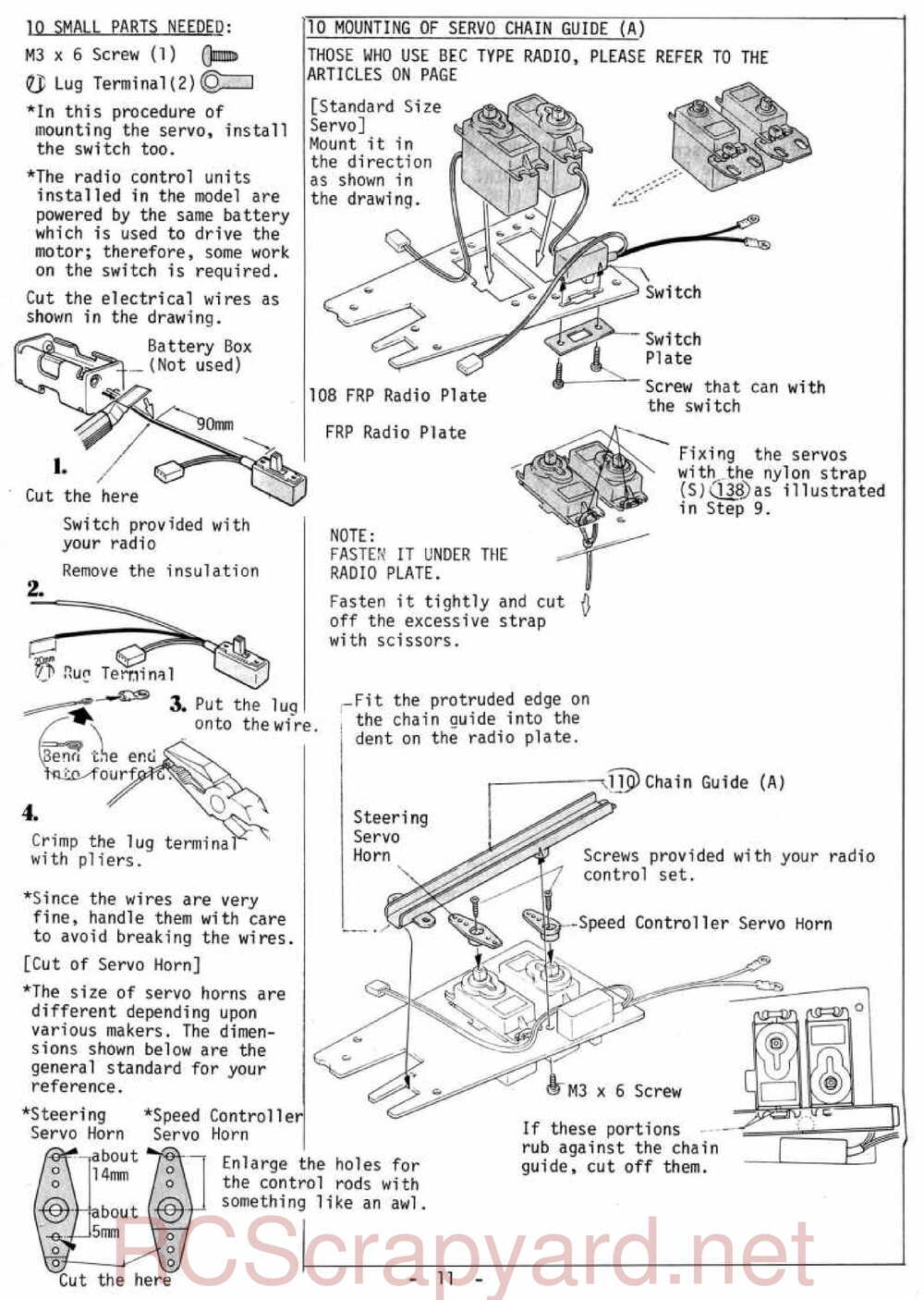 Kyosho - 3069 - Gallop MkII - Manual - Page 11