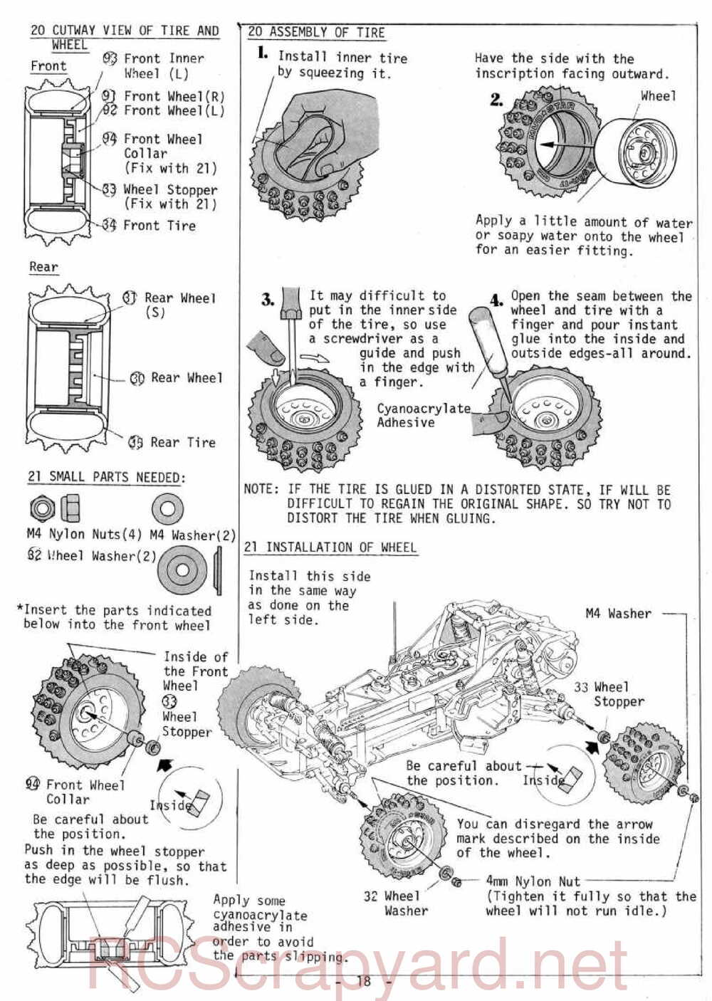 Kyosho - 3069 - Gallop MkII - Manual - Page 18