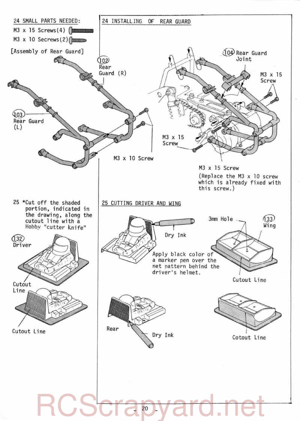 Kyosho - 3069 - Gallop MkII - Manual - Page 20