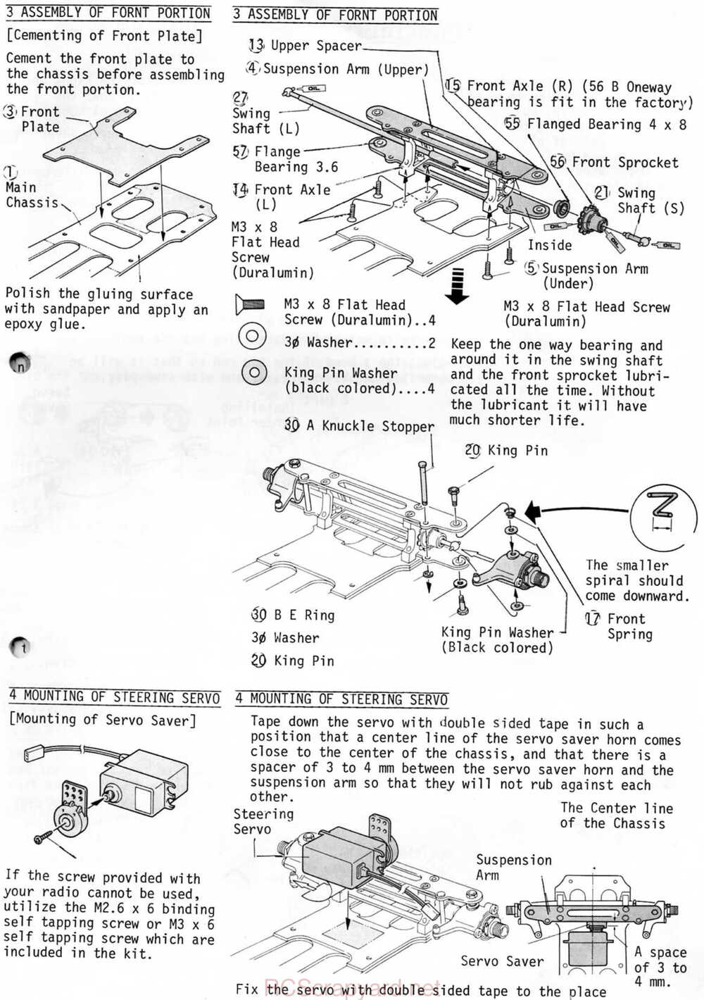 Kyosho - 3074-3075 - Fantom EP 4WD Ext - Manual - Page 05