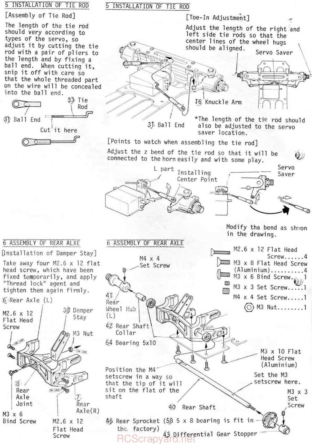 Kyosho - 3074-3075 - Fantom EP 4WD Ext - Manual - Page 06