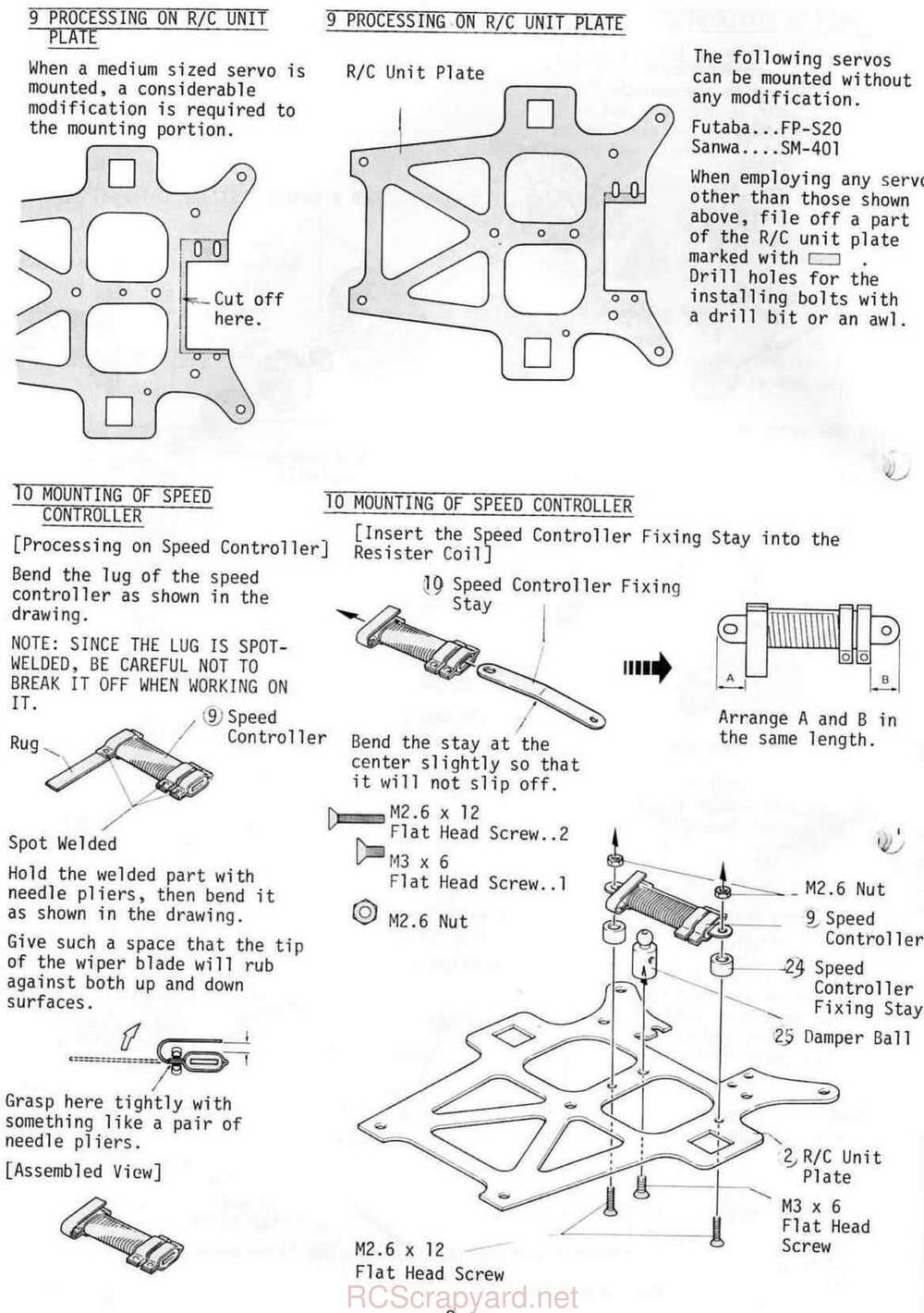 Kyosho - 3074-3075 - Fantom EP 4WD Ext - Manual - Page 08