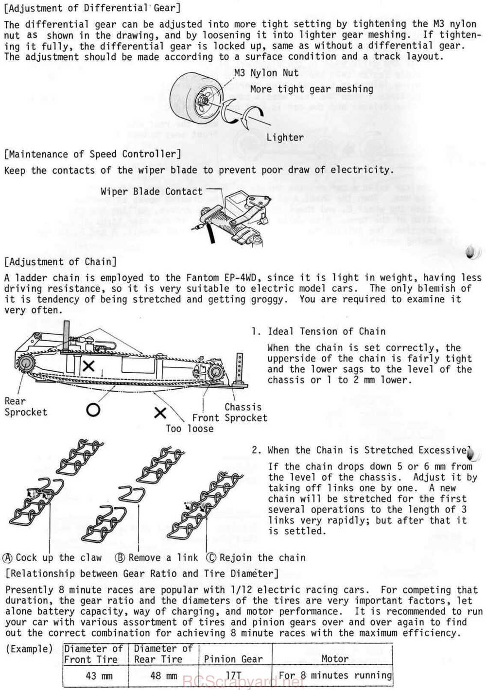 Kyosho - 3074-3075 - Fantom EP 4WD Ext - Manual - Page 18