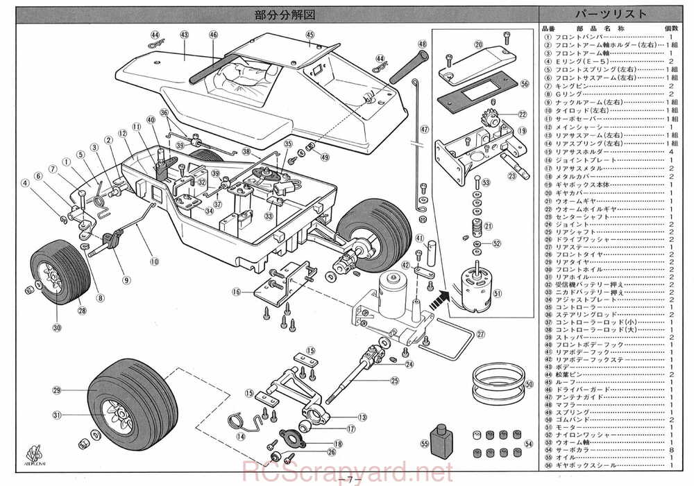 Kyosho - 3081 - Cactus - Manual - Page 07