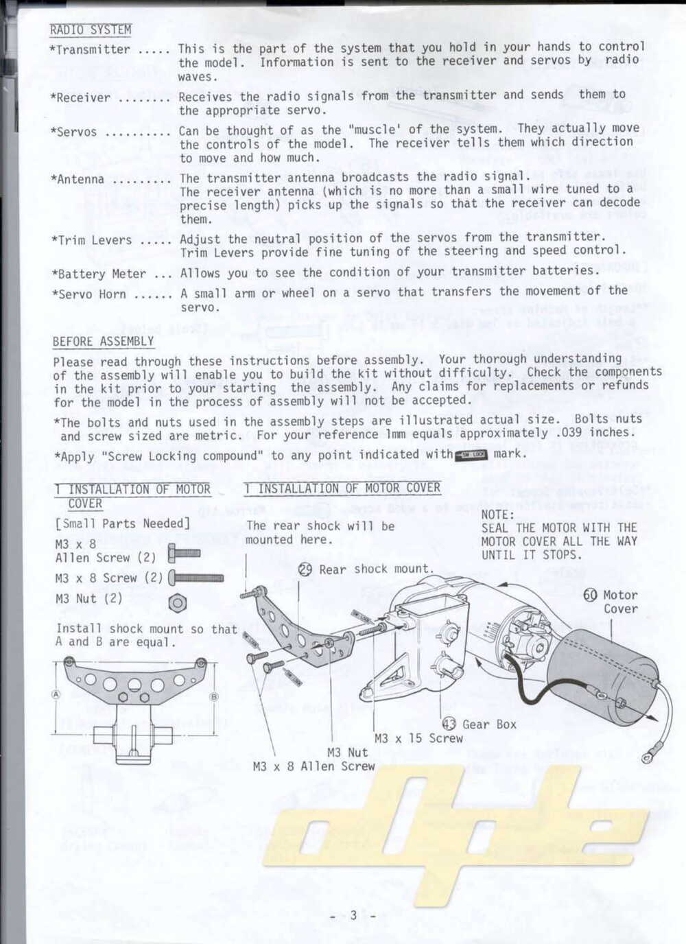 Kyosho - 3091 - Turbo-Scorpion - Manual - Page 02