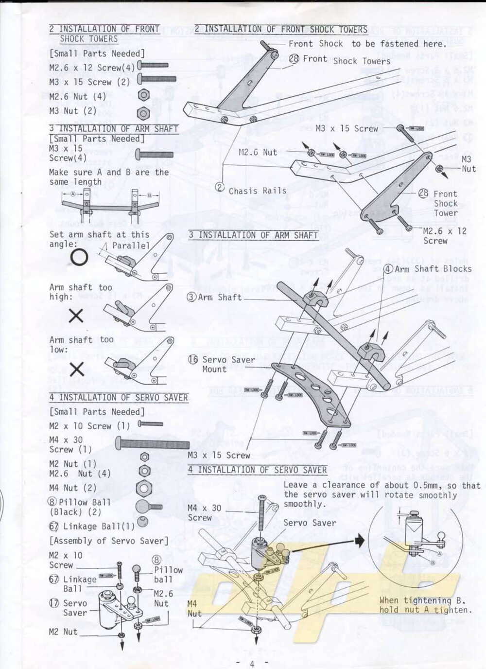 Kyosho - 3091 - Turbo-Scorpion - Manual - Page 03