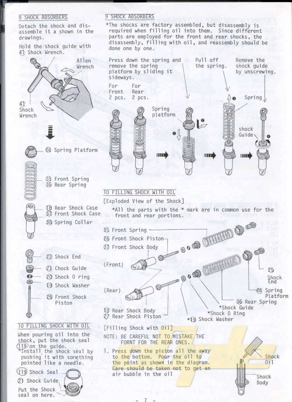 Kyosho - 3091 - Turbo-Scorpion - Manual - Page 06