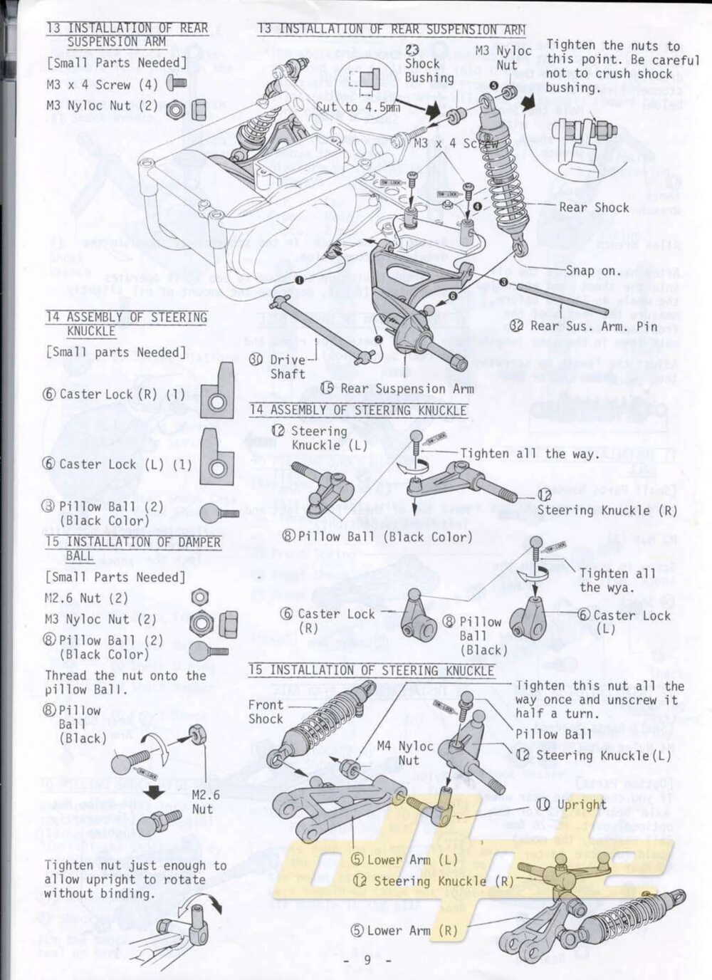 Kyosho - 3091 - Turbo-Scorpion - Manual - Page 08
