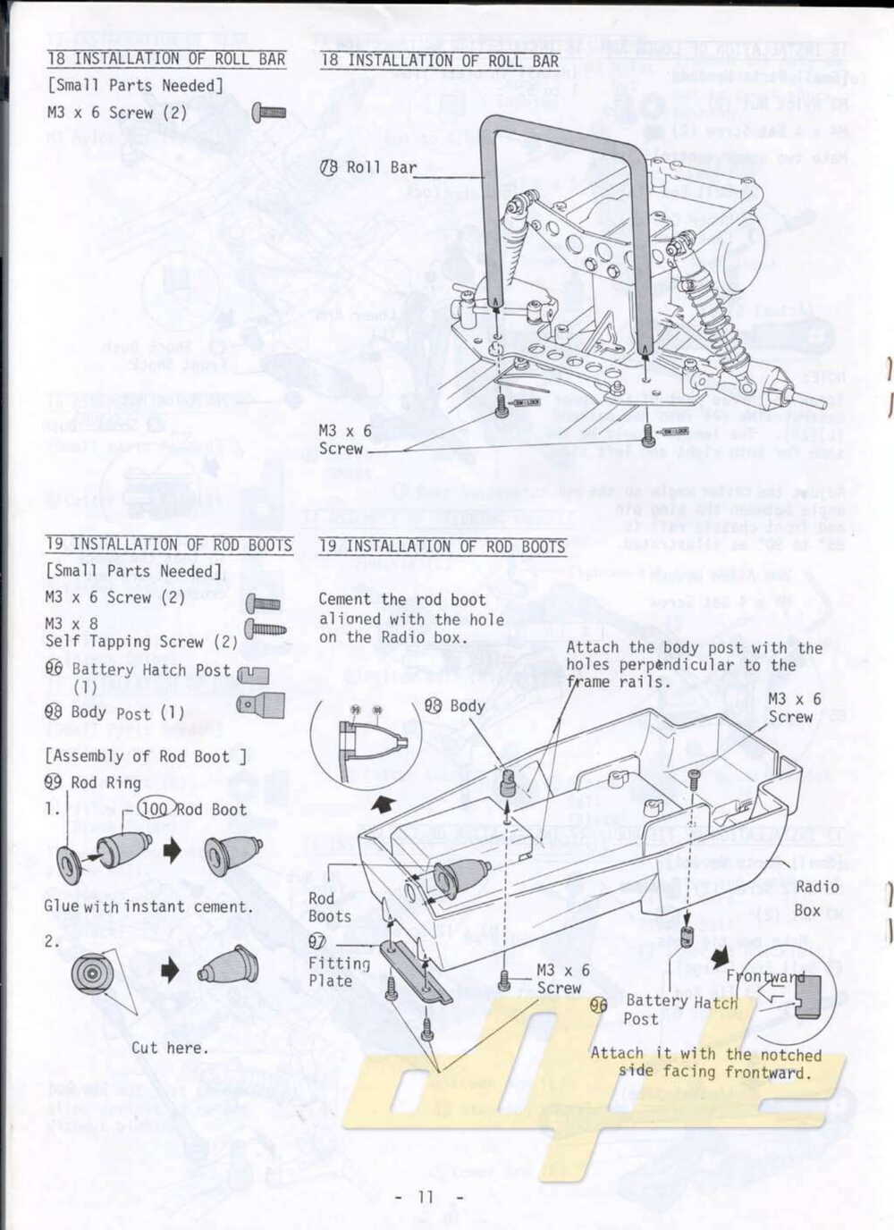 Kyosho - 3091 - Turbo-Scorpion - Manual - Page 10