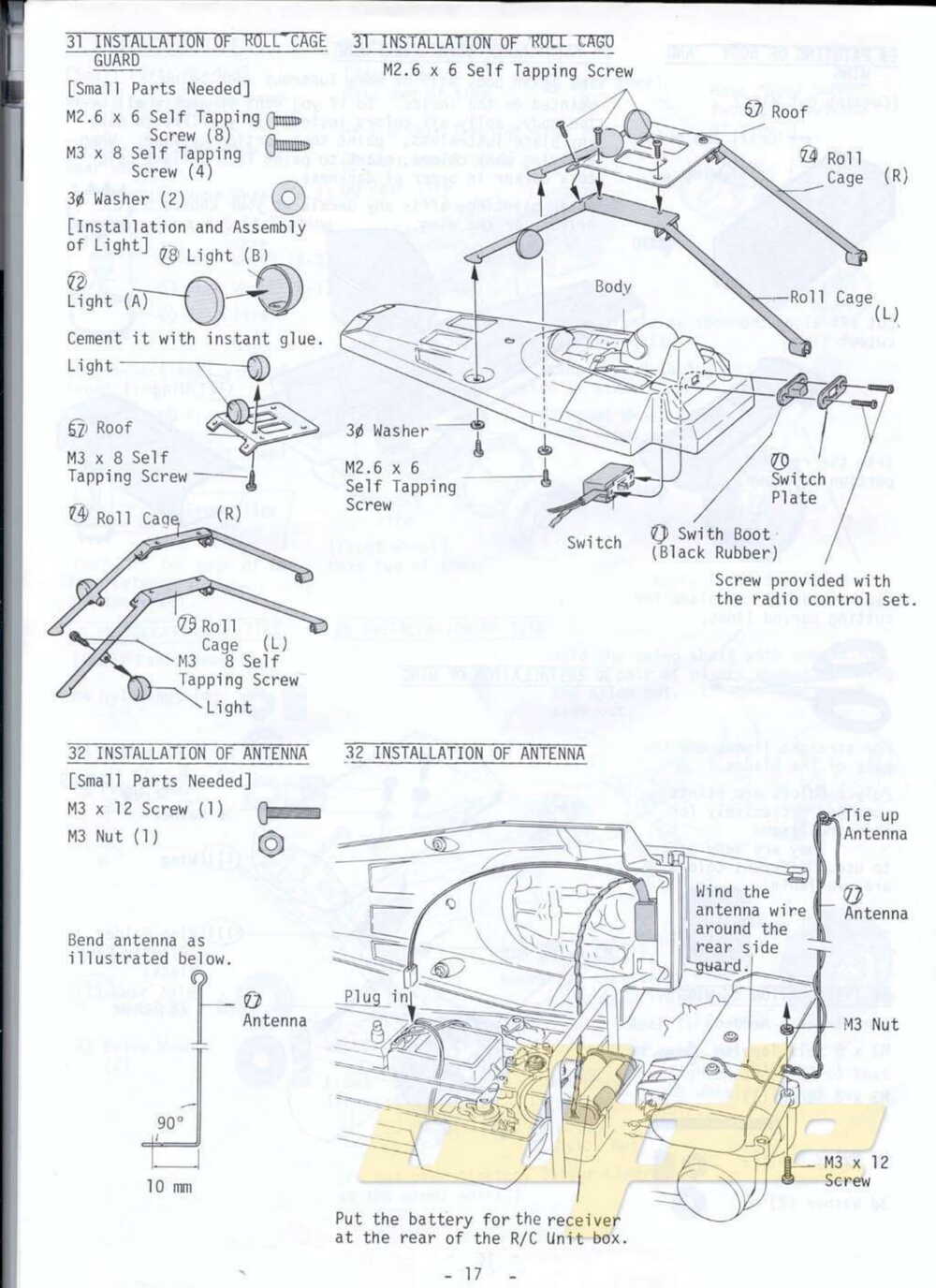 Kyosho - 3091 - Turbo-Scorpion - Manual - Page 16