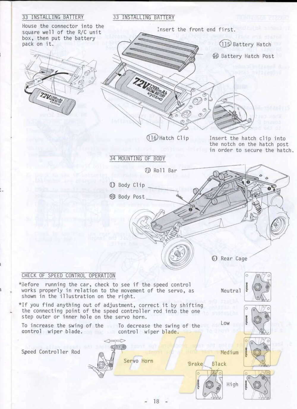 Kyosho - 3091 - Turbo-Scorpion - Manual - Page 17