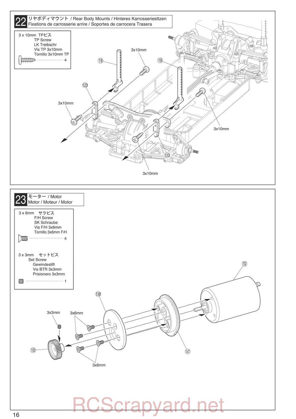 Kyosho - 30912 - EP Fazer Rally - Manual - Page 16