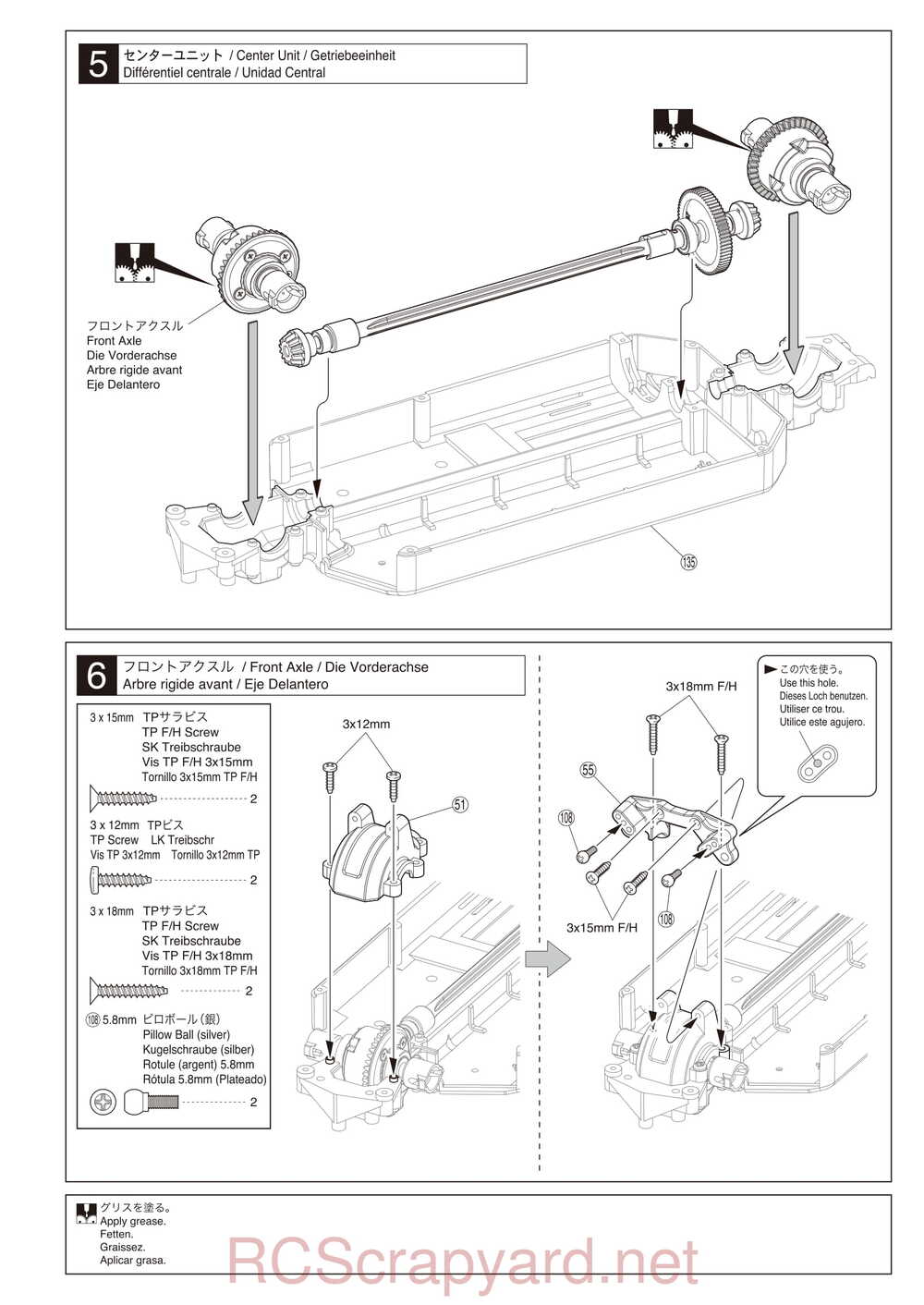 Kyosho - 30913 - 30914 - EP FAZER VE-X - Manual - Page 09