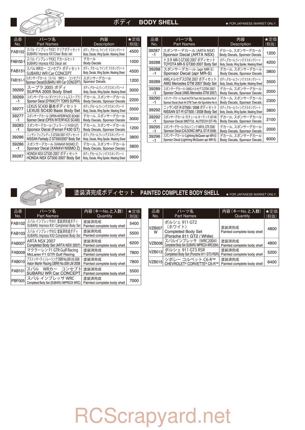 Kyosho - 30913 - 30914 - EP FAZER VE-X - Manual - Page 35