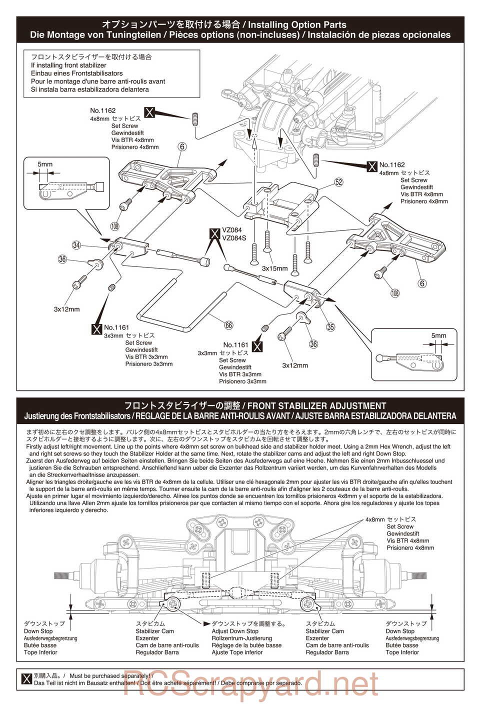 Kyosho - 30915 - 30916 - EP FAZER-VE - Manual - Page 26
