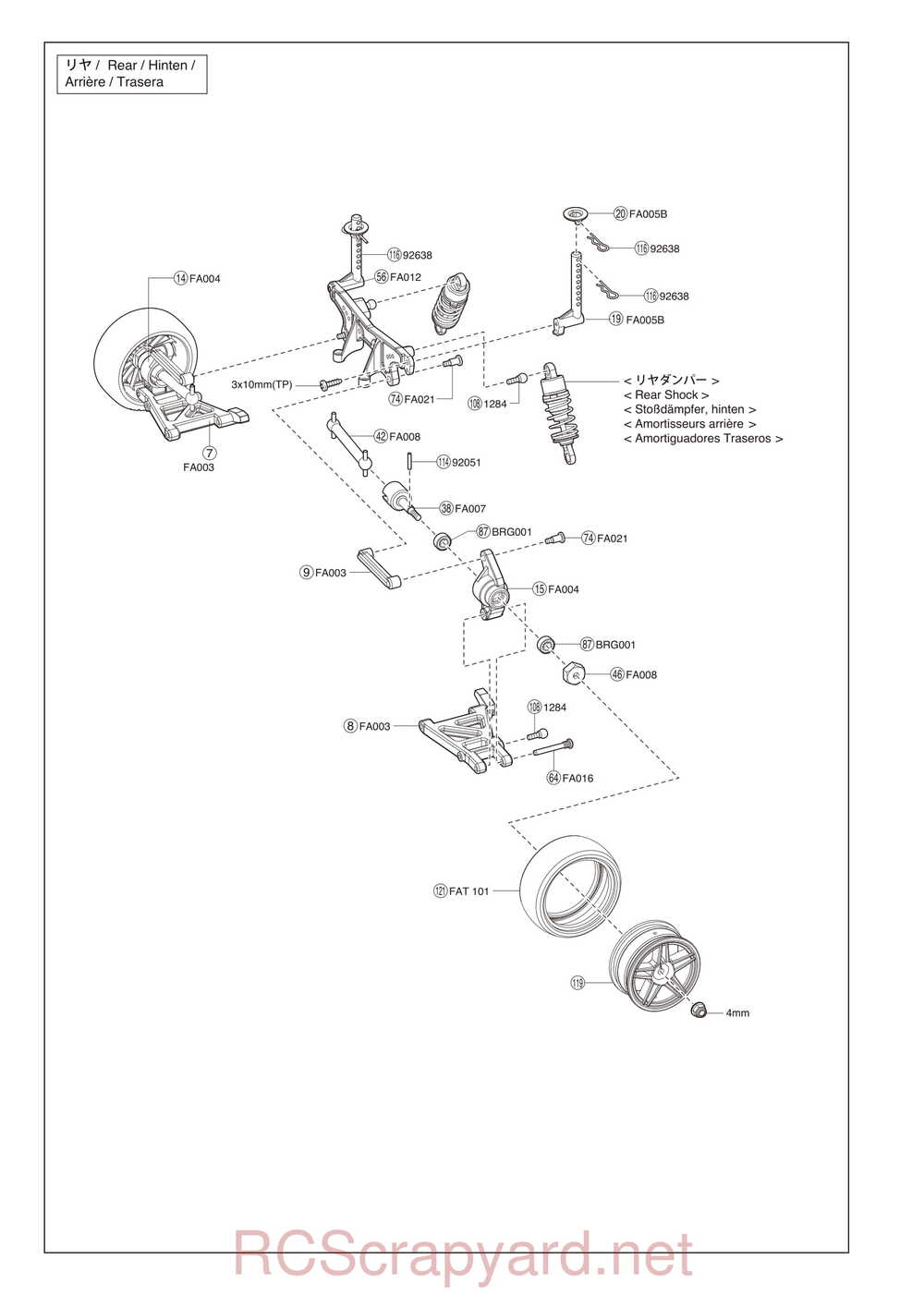 Kyosho - 30915 - 30916 - EP FAZER-VE - Manual - Page 31