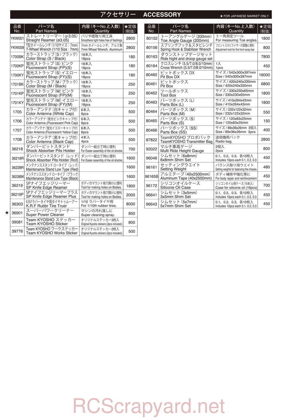 Kyosho - 30915 - 30916 - EP FAZER-VE - Manual - Page 39